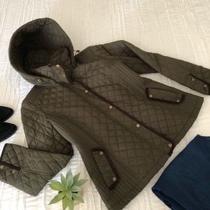 NWNT. Olive Jacket quilted jacket